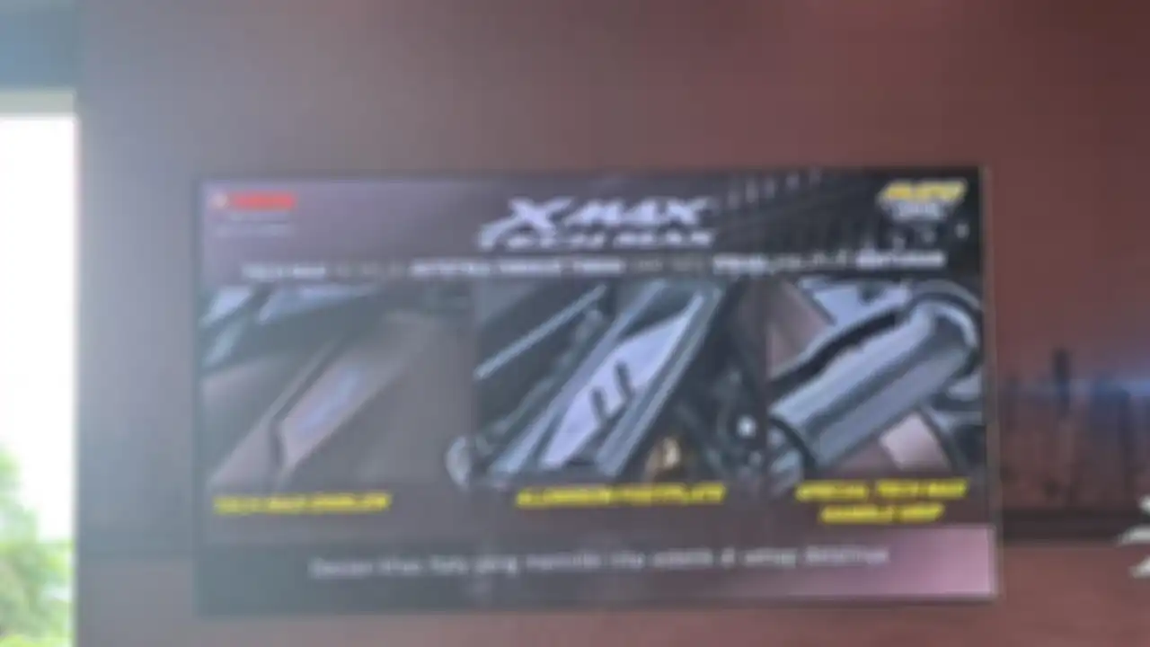 Part Yamaha XMAX Tech MAX dijual terpisah
