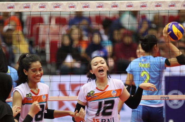 Tim Jakarta BNI 46 berhasil meraih juara ketiga di Final Four Proliga 2019.