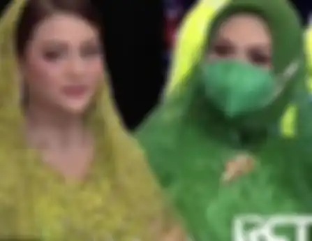 Krisdayanti hadiri pengajian Aurel jelang pernikahan sang putri