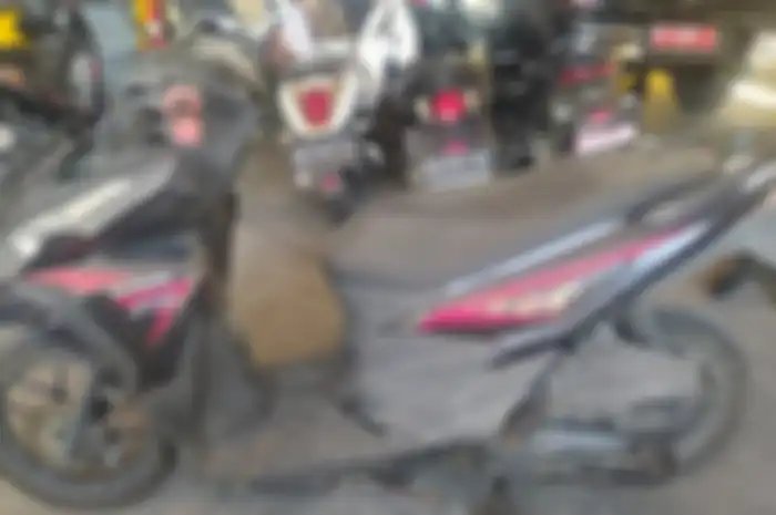 Ada motor murah Honda Vario 125 dilelang Rp 3 jutaan di Tarakan.