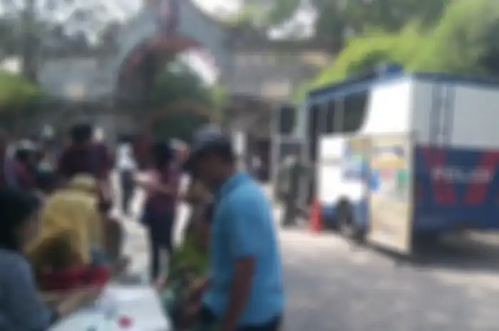 Lokasi layanan SIM Keliling Kota Solo pada 12 Desember 2022.