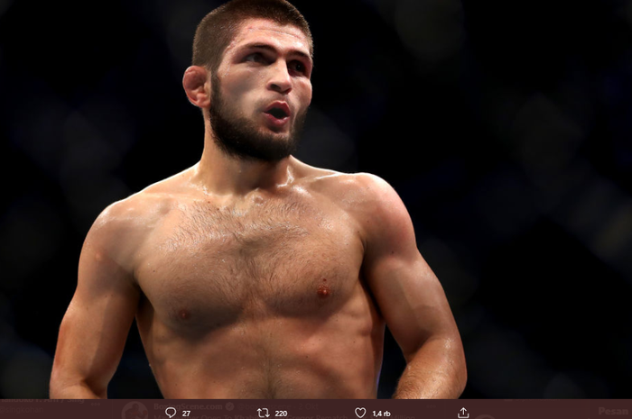 Juara kelas ringan UFC, Khabib Nurmagomedov siap menanggalkan sabuk juaranya.