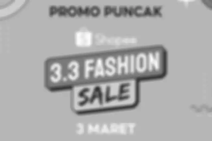 Promo puncak Shopee 3.3 Fashion Sale