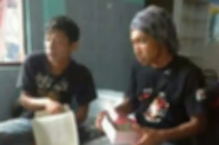 Dua anggota club RX-King ini jadi korban kapal yang terbakar