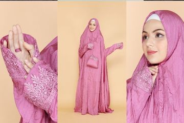 Tren Ramadhan 2021: Safar Prayer Robe, Mukena Unik dari Gumun