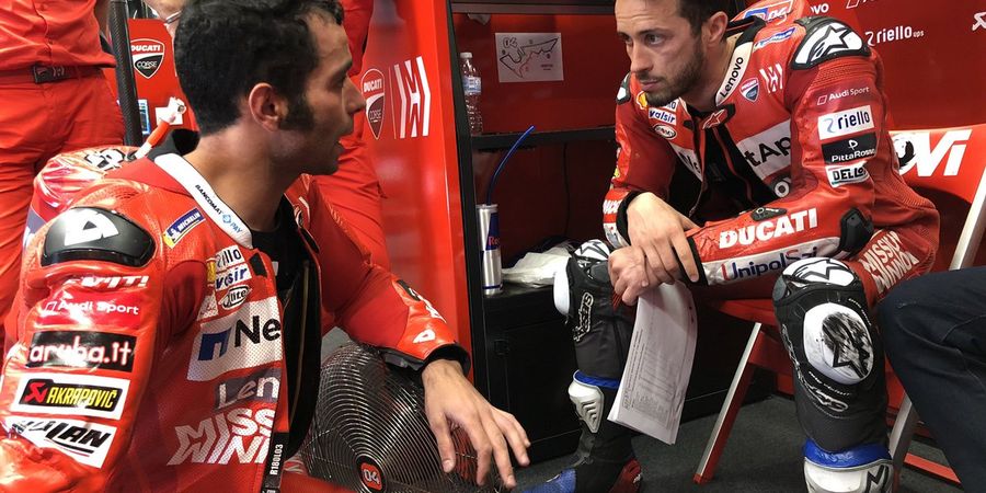 Direktur Ducati Akui Senang dengan Sinergitas Dovizioso-Petrucci