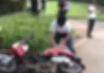 Sok Jagoan, Pria Perusak Honda Scoopy Diciduk, Ini Alasan Bakar STNK