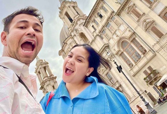 Raffi Ahmad dan Nagita Slavina.