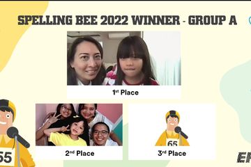 EF Umumkan Juara Spelling Bee 2022, Kompetisi Mengeja Terbesar di Indonesia
