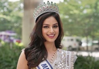 Membanggakan! Miss Universe 2021 Harnaaz Sandhu Tampil Menawan Kenakan Gaun Megah Rancangan Desainer Indonesia!