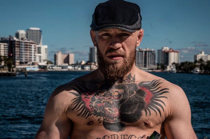 Foto yang diunggah Conor McGregor di akun Twitter pribadinya.