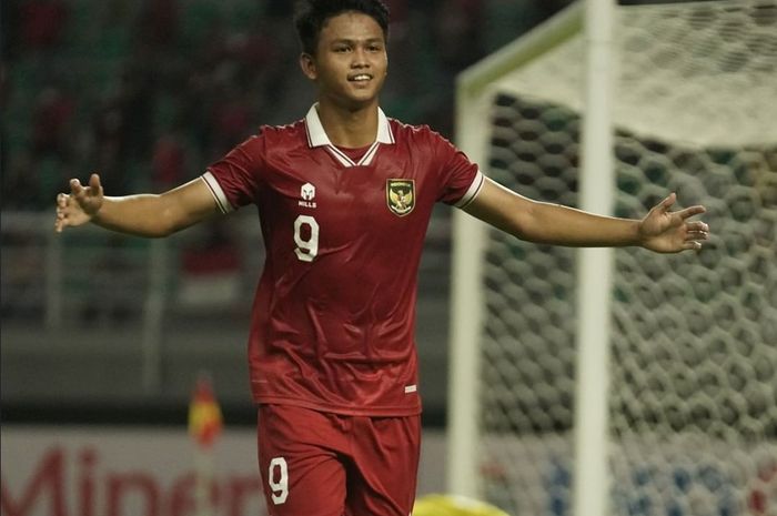 Penyerang timnas U-20 Indonesia, Hokky Caraka.