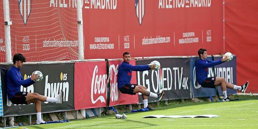 Begini Unik dan Rumitnya Latihan Perdana Atletico Madrid di Tengah Pandemi Virus Corona