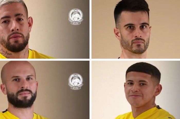 Empat pemain keturunan baru Timnas Malaysia.
