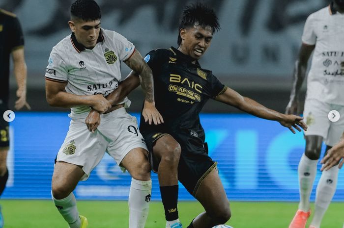Suasana pertandingan Dewa United Vs Bhayangkara FC dalam laga pekan kedua Super League 2026/2027, di Stadion Banten International, Serang, Banten, Jumat (11/9/2026).