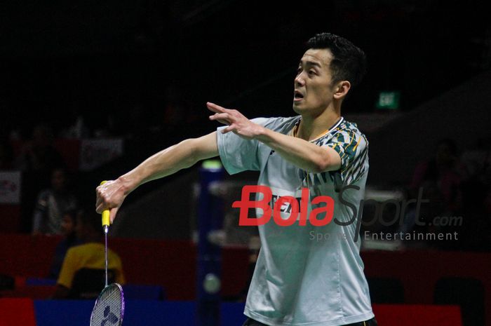 Termasuk tunggal putra, Kenta Nishimoto Jepang menggulung Kazakhstan pada Kejuaraan Beregu Campuran Asia 2025.