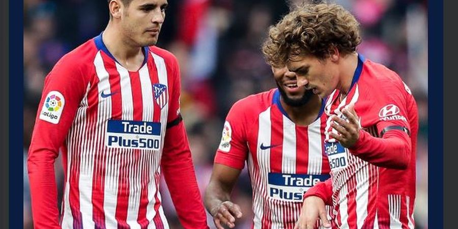 Hasil Liga Spanyol, Duet Morata-Griezmann Bikin Atletico Geser Real Madrid