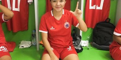 Populer, Ini Pesan Bek Persija Putri untuk Para Pencinta Sepak Bola