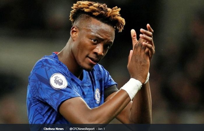 Striker Chelsea, Tammy Abraham.