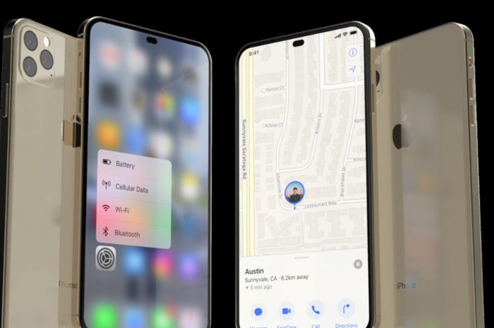 Salah satu rumor desain iPhone 2020