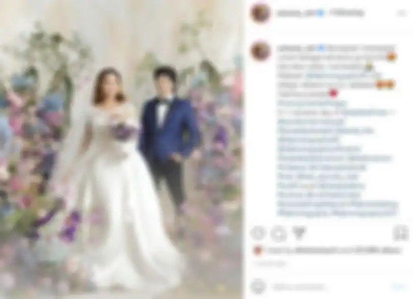 Tangkap Layar Ashanty Unggah Foto Prewedding Aurel Hermansyah dan Atta Halilintar