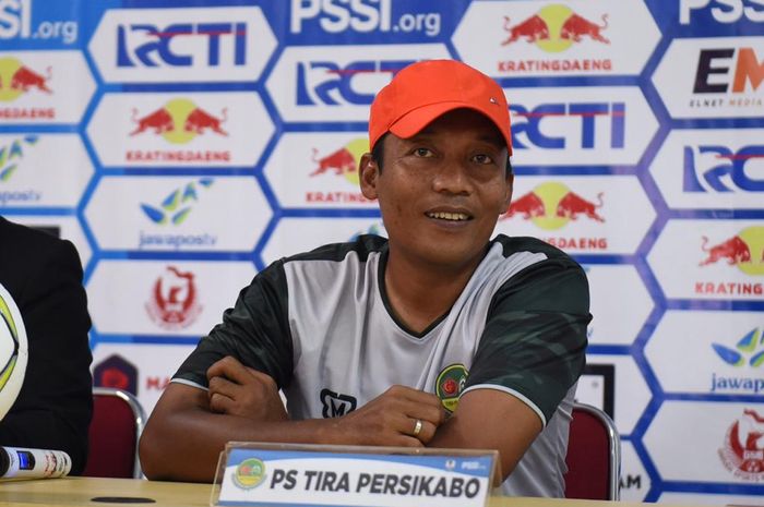 Asisten pelatih Tira Persikabo Miftahudin Mukson.