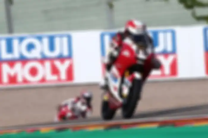 Andi Gilang bikin kejutan di Moto3 Jerman 2021