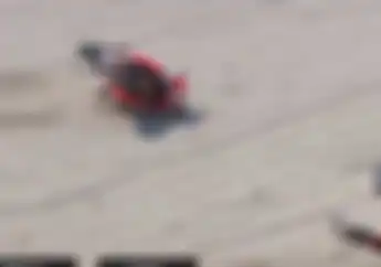 Cepat Banget! Enggak Sampai 3 Menit Setelah Jatuh, Marc Marquez Sudah Berada di Lintasan Lagi