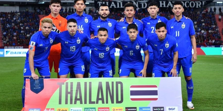 Kualifikasi Piala Dunia 2026 - Laga Hidup-Mati, Thailand Bakal Bikin Negeri Tirai Bambu Porak-poranda