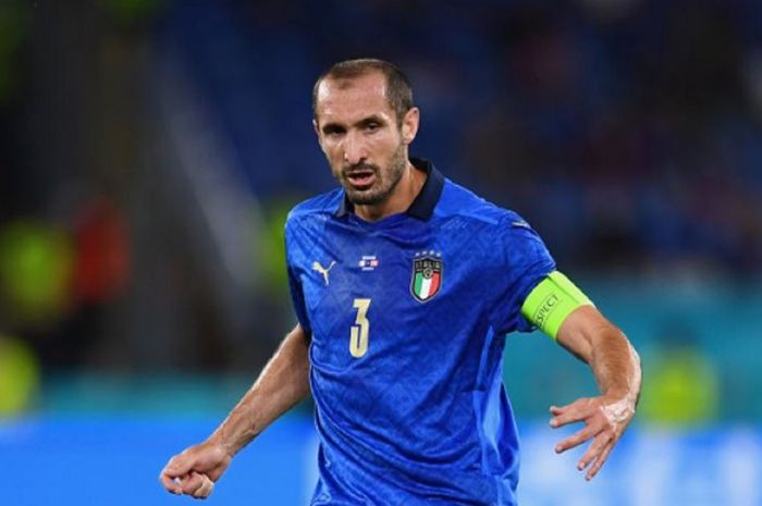 Giorgio Chiellini sudah mengetahui kalau timnas Italia akan menjadi juara EURO 2020 sejak sebulan sebelumnya.