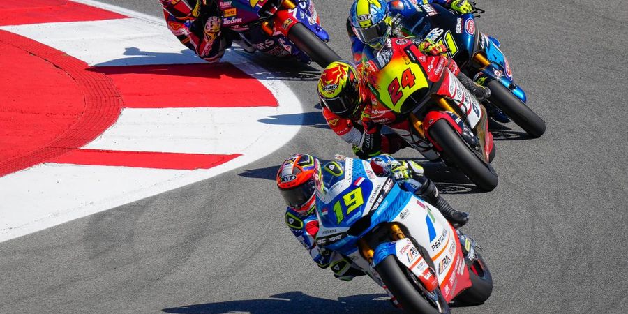 Hasil Kualifikasi Moto2 Italia 2023 - Aron Canet Jadi Pembalap Tercepat, Pembalap Pertamina Mandalika SAG Team Ada di Posisi Ini