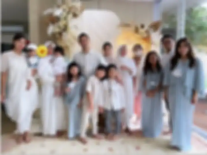 Gelar acara pengajian 4 bulan kehamilan Nagita Slavina, Amy Qanita dan keluarga besar siap sambut adik Rafathar.