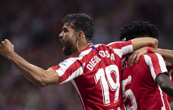 Bomber Atletico Madrid, Diego Costa.