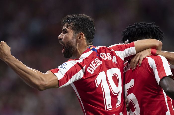 Bomber Atletico Madrid, Diego Costa.