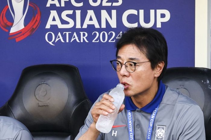 Pelatih Korea Selatan di Piala Asia U-23 2024, Hwang Sun-hong.