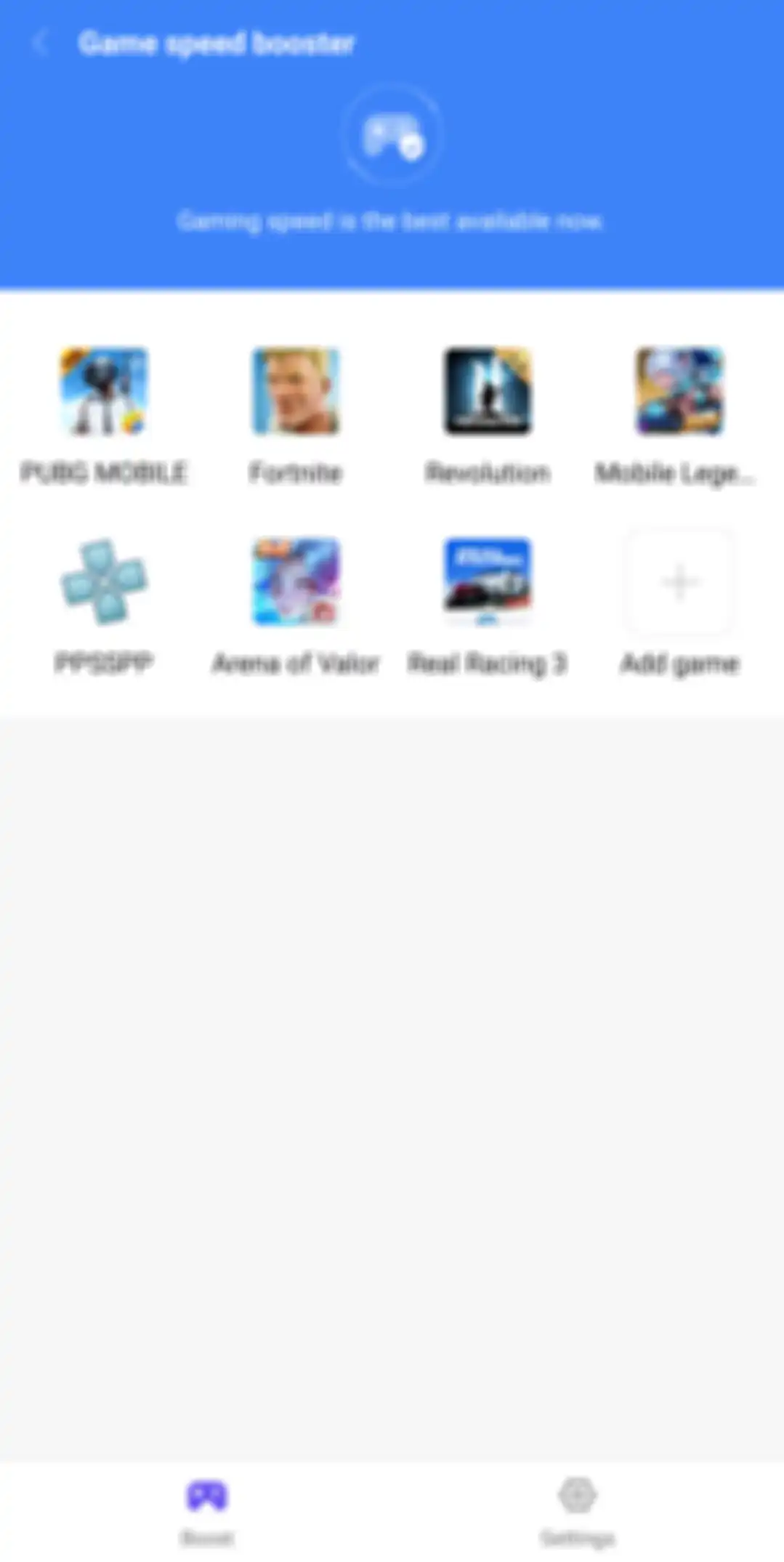 Game Speed Booster Pocophone F1