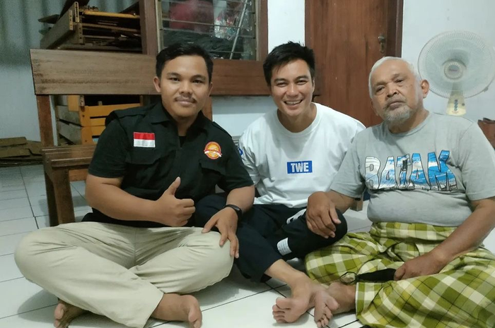 Baim Wong, Kakek Suhud, dan anaknya