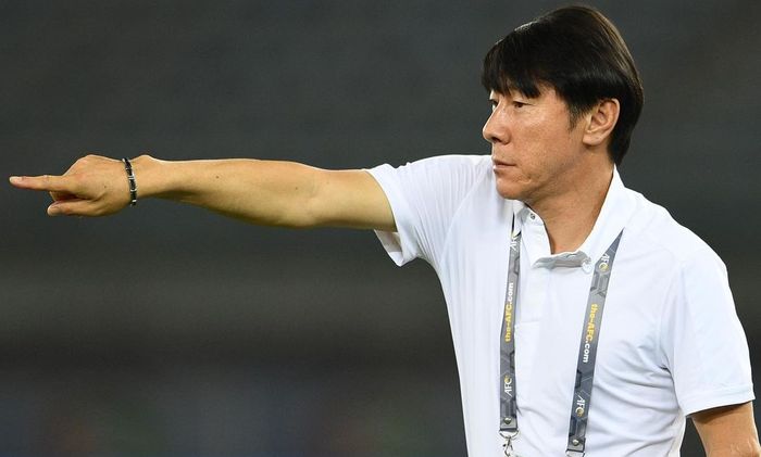 Pelatih timnas Indonesia, Shin Tae-yong.