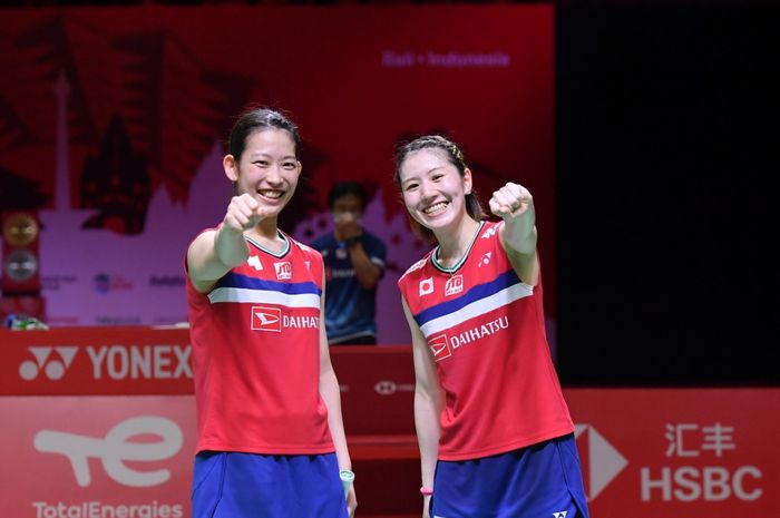 Nami Matsuyama/Chiharu Shida, juara China Masters 2023 yang mampu mengalahkan Yuki Fukusima/Sayaka Hirota sang mimpi buruk ganda putri nomor satu dunia.
