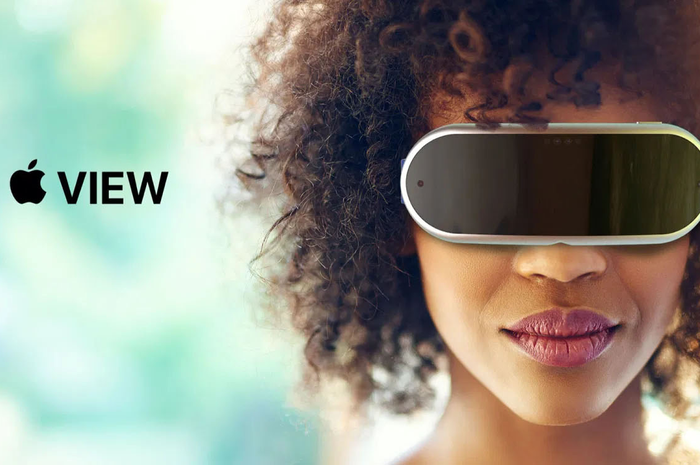Ilustrasi Headset AR Apple