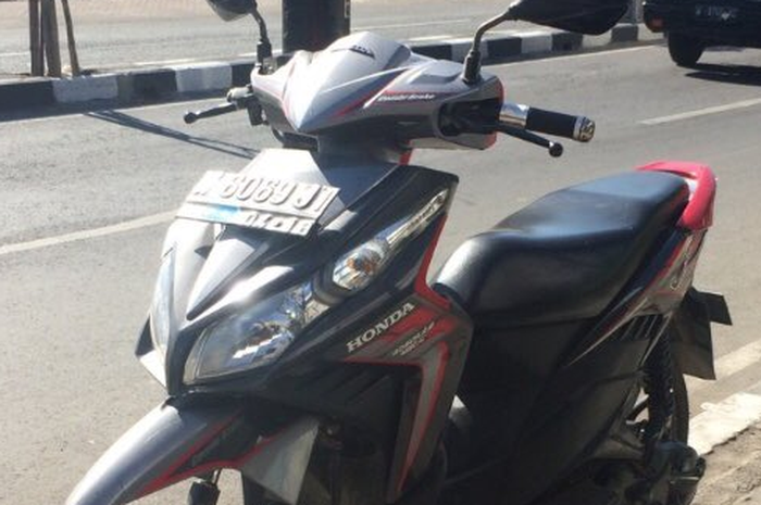Honda Vario Techno 110 pakai ban donat