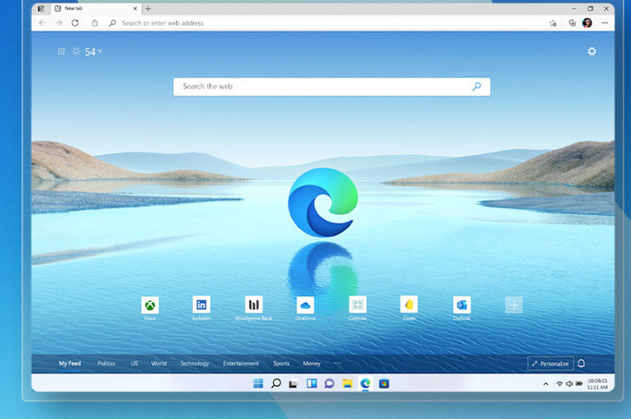 Microsoft Edge di Windows 11