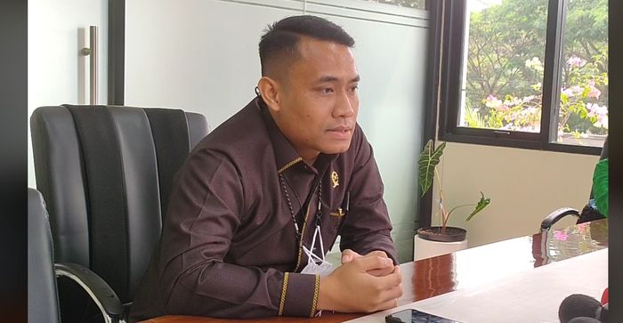 Humas Pengadilan Negeri Cikarang, Sondra Mukti Lambang Linuwih, di Pengadilan Negeri Cikarang pada Rabu (3/8/2022).