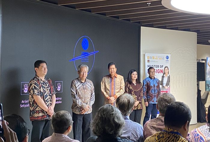 Universitas Multimedia Nusantara (UMN) melalui program pascasarjananya secara resmi meluncurkan Program Studi Magister Desain di Menara Kompas, Palmerah, Jakarta Pusat, Kamis (10/7/2025).