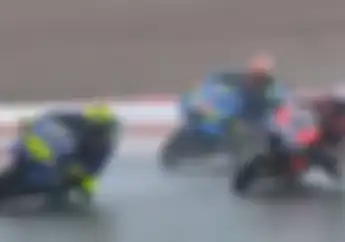 Hujan Mengguyur Makin Deras, Red Flag Pun Berkibar di MotoGP Valencia