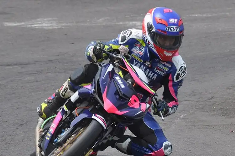 Seting Tinggi, Motor Yamaha MX King Ini Juara Di Kejurnas Motoprix 