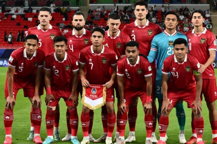 Skuad Timnas Indonesia untuk Piala Asia 2023.