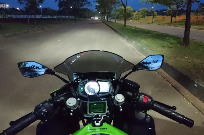 nyala lampu ninja