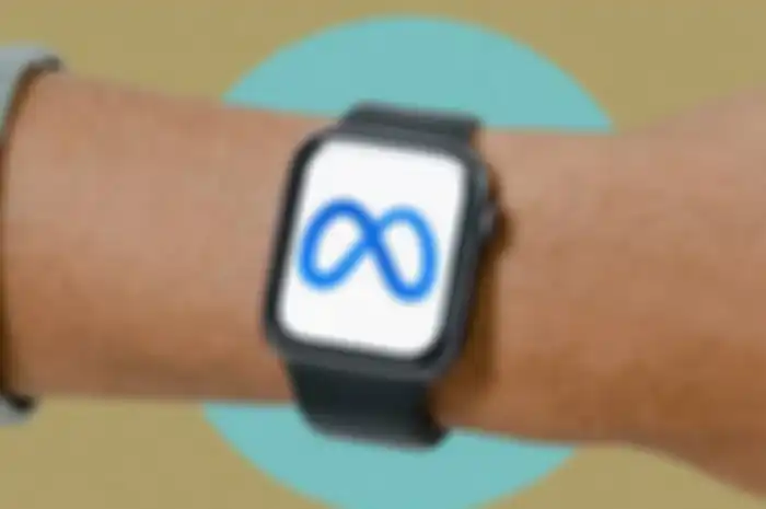 Ilustrasi smartwatch Meta