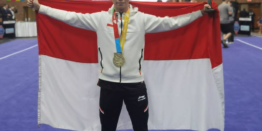 Edgar Xavier Sukses Pertahankan Gelar Juara Dunia Wushu 2022